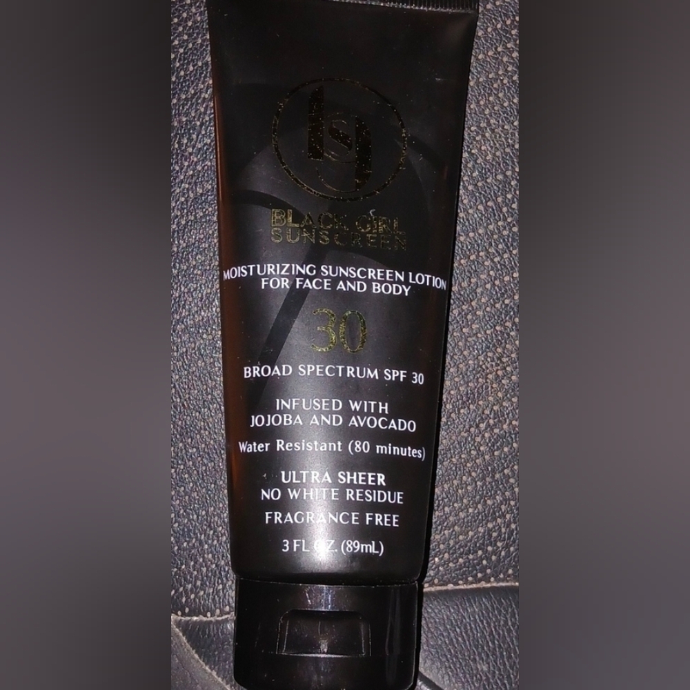 Black Girl Sunscreen Moisturizing Sunscreen Lotion SPF 30